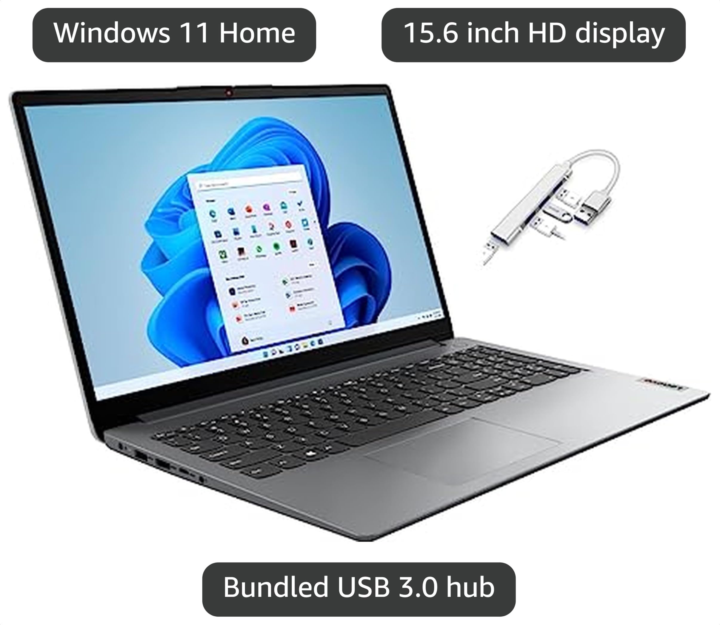 Amazon.com: Lenovo Ideapad 1 15.6